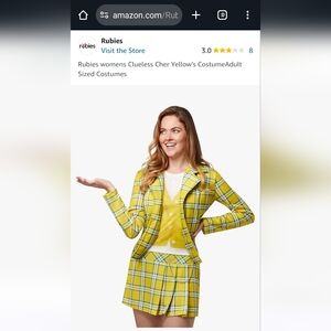 Rubies Clueless Cher Horowitz Costume,  Size M